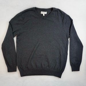 Hawker Rye 💯 Cotton & Cashmere Sweater Mens L